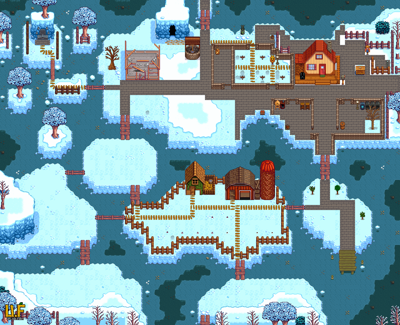 Stardew Valley kış çiftliği